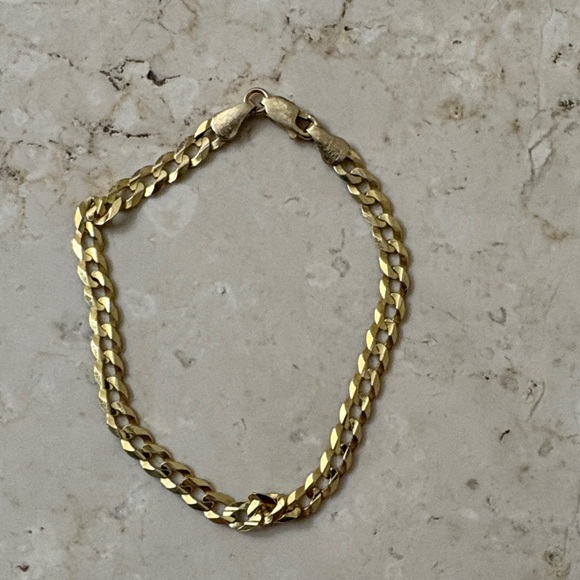 Gold Chain Bracelet MADE IN ITALY - Picture 6 of 8